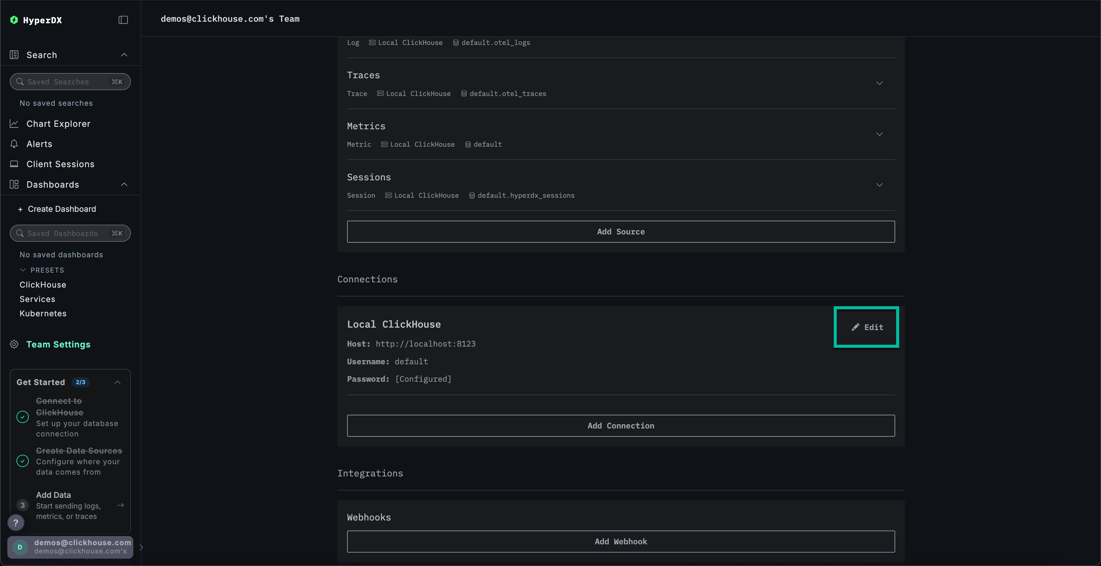 연결 수정